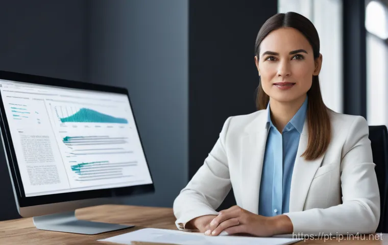 지적재산권 관련 직업의 미래 전망 - **Prompt:** A dynamic, diverse team of three intellectual property professionals (two women and one ...